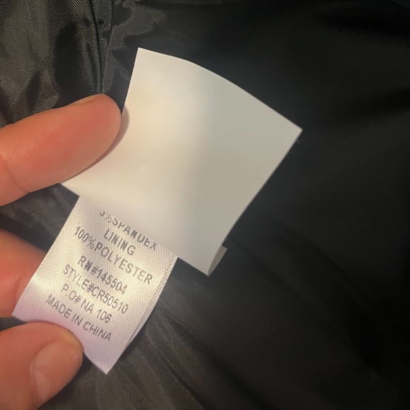 Black two button built-in shorts blazer dress NWT - Picture 10 of 13